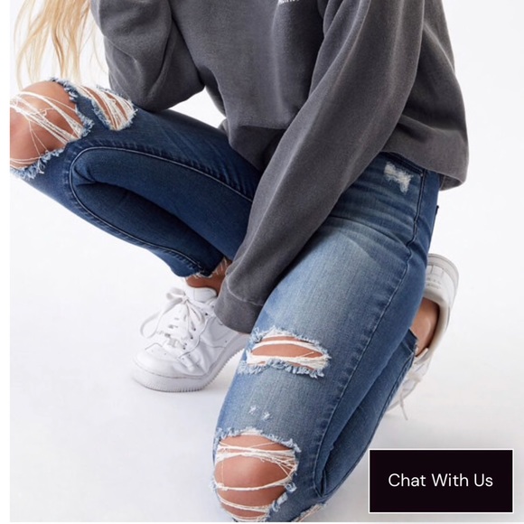 PacSun Denim Ankle Jeggings - Picture 1 of 5